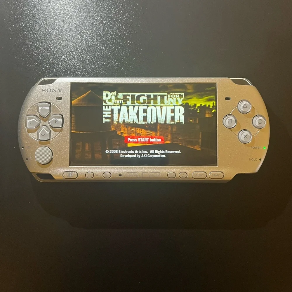 Sony Handheld PSP Console - Metallic Silver